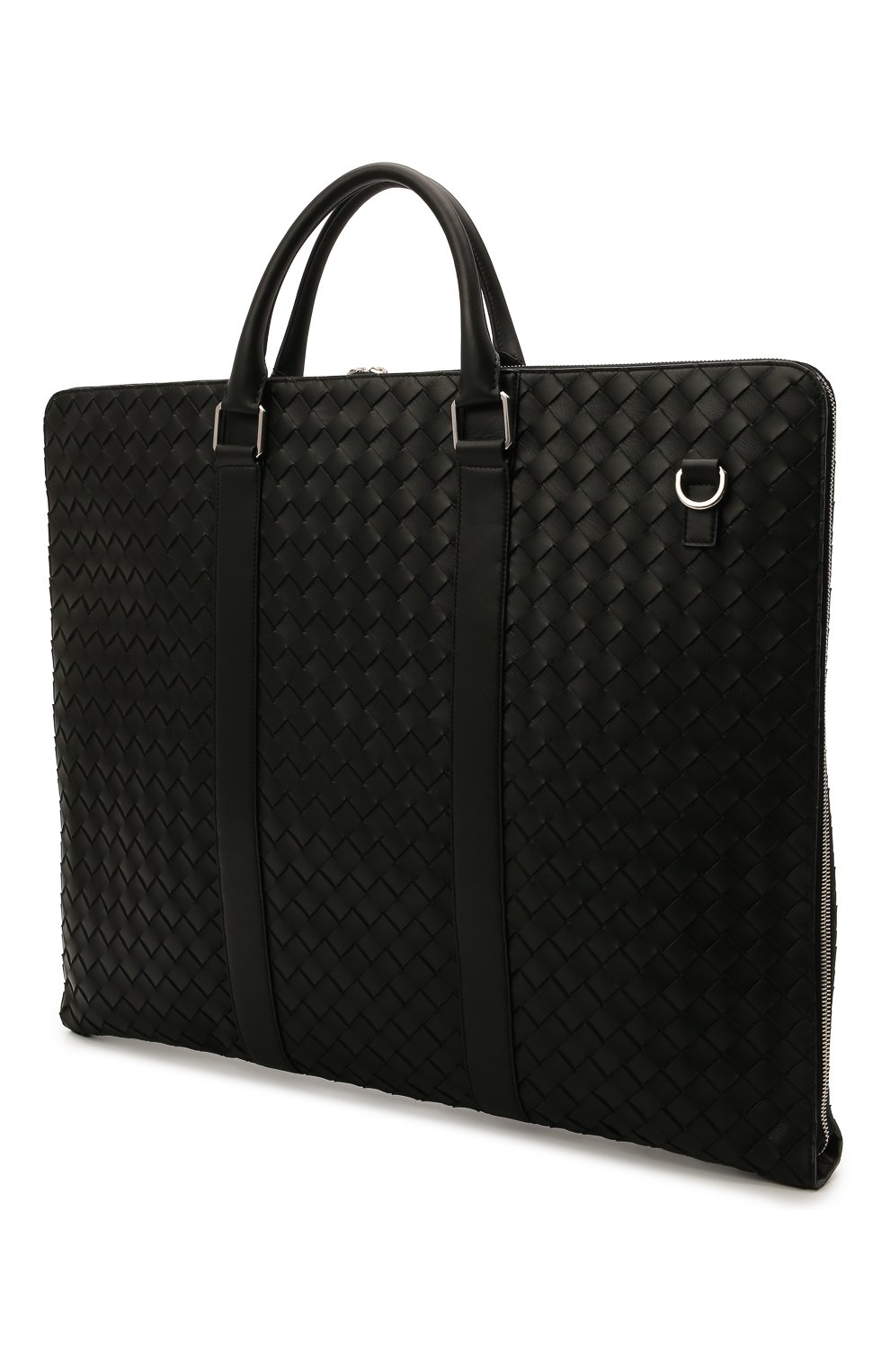 Мужская кожаный кофр BOTTEGA VENETA черного цвета по цене 371000 руб., арт. 658598/V0E51 | Фото 3 Мужская кожаный кофр BOTTEGA VENETA черного цвета, арт. 658598/V0E51 | Фото 3 (Материал: Натуральная кожа; Региональные ограничения белый список (Axapta Mercury): RU; Ремень/цепочка: На ремешке; Размер: large)