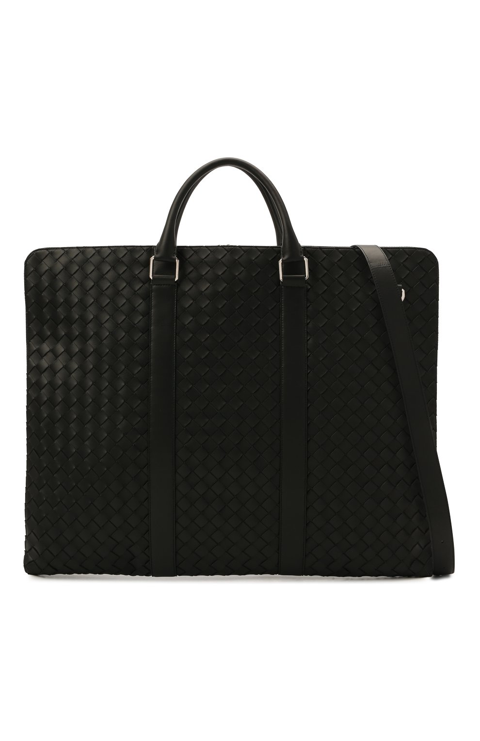 Мужская кожаный кофр BOTTEGA VENETA черного цвета по цене 371000 руб., арт. 658598/V0E51 | Фото 5 Мужская кожаный кофр BOTTEGA VENETA черного цвета, арт. 658598/V0E51 | Фото 5 (Материал: Натуральная кожа; Региональные ограничения белый список (Axapta Mercury): RU; Ремень/цепочка: На ремешке; Размер: large)