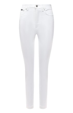 Женские джинсы DOLCE & GABBANA белого цвета по цене 47900 руб., арт. FTAH6D/G899M | Фото 1