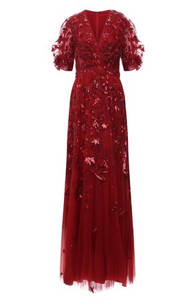 Женское платье ZUHAIR MURAD красного цвета по цене 792000 руб., арт. DRS21002/EMJA001 | Фото 1 Женское платье ZUHAIR MURAD красного цвета, арт. DRS21002/EMJA001 | Фото 1