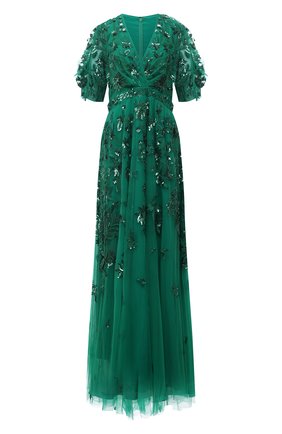 Женское платье ZUHAIR MURAD зеленого цвета по цене 792000 руб., арт. DRS21002/EMJA001 | Фото 1 Женское платье ZUHAIR MURAD зеленого цвета, арт. DRS21002/EMJA001 | Фото 1