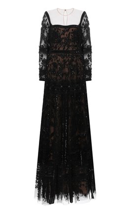 Женское платье ZUHAIR MURAD черного цвета по цене 749000 руб., арт. DRS21006/EMPA002 | Фото 1 Женское платье ZUHAIR MURAD черного цвета, арт. DRS21006/EMPA002 | Фото 1 (Материал внешний: Синтетический материал; Материал подклада: Шелк; Женское Кросс-КТ: Платье-одежда; Рукава: Длинные; Стили: Гламурный; Случай: Вечерний; Длина Ж (юбки, платья, шорты): Макси)