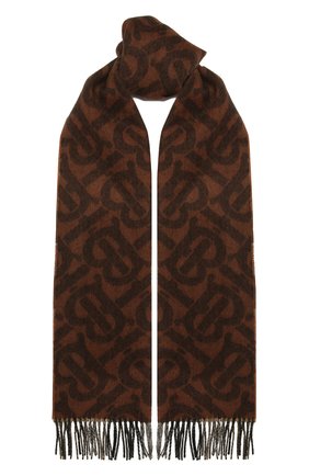 Женский кашемировый шарф BURBERRY коричневого цвета по цене 50200 руб., арт. 8043734 | Фото 1 Женский кашемировый шарф BURBERRY коричневого цвета, арт. 8043734 | Фото 1