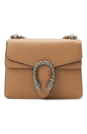 Женская сумка dionysus mini GUCCI бежевого цвета по цене 178500 руб., арт. 421970/CA0GN | Фото 1 Женская сумка dionysus mini GUCCI бежевого цвета, арт. 421970/CA0GN | Фото 1 (Материал: Натуральная кожа; Сумки-технические: Сумки через плечо; Ремень/цепочка: С цепочкой, На ремешке; Размер: mini)