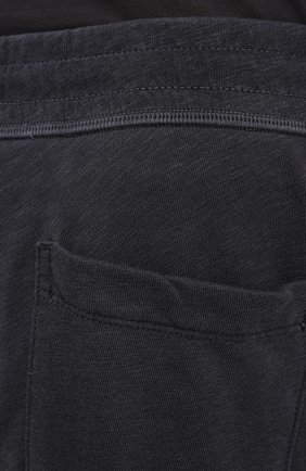 Мужские хлопковые брюки JAMES PERSE темно-серого цвета, арт. MXA1161 | Фото 5 (Длина (брюки, джинсы): Стандартные; Кросс-КТ: Спорт; Материал внешний: Хлопок; Стили: Спорт-шик)