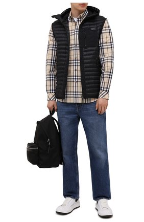 Мужской пуховый жилет BURBERRY черного цвета по цене 73300 руб., арт. 8041031 | Фото 2 Мужской пуховый жилет BURBERRY черного цвета, арт. 8041031 | Фото 2