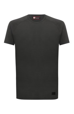 Мужская шерстяная футболка Z ZEGNA хаки цвета по цене 28900 руб., арт. VY390/ZZT678 | Фото 1 Мужская шерстяная футболка Z ZEGNA хаки цвета, арт. VY390/ZZT678 | Фото 1