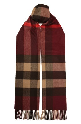 Мужской кашемировый шарф BURBERRY бордового цвета по цене 43500 руб., арт. 8021693 | Фото 1 Мужской кашемировый шарф BURBERRY бордового цвета, арт. 8021693 | Фото 1