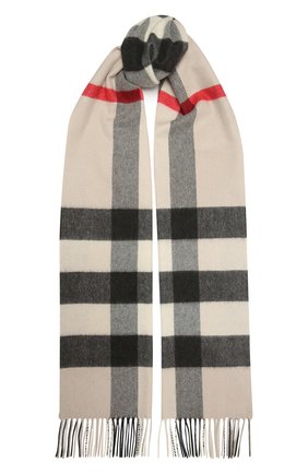 Мужской кашемировый шарф BURBERRY кремвого цвета по цене 51850 руб., арт. 8015550 | Фото 1 Мужской кашемировый шарф BURBERRY кремвого цвета, арт. 8015550 | Фото 1