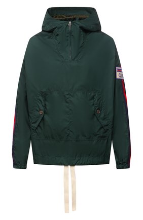 Мужская анорак GUCCI зеленого цвета по цене 122500 руб., арт. 654827/ZAGVU | Фото 1 Мужская анорак GUCCI зеленого цвета, арт. 654827/ZAGVU | Фото 1