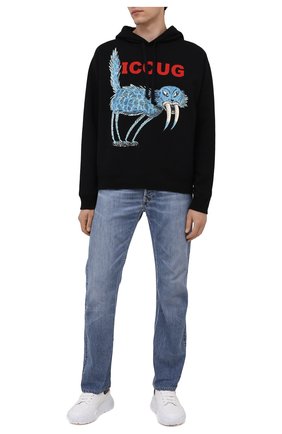 Мужской хлопковое худи iccug gucci x freya hartas GUCCI черного цвета по цене 89950 руб., арт. 646953/XJDJN | Фото 2 Мужской хлопковое худи iccug gucci x freya hartas GUCCI черного цвета, арт. 646953/XJDJN | Фото 2