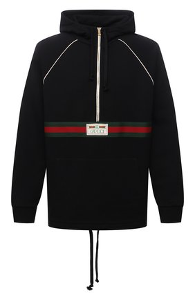 Мужской хлопковое худи GUCCI черного цвета по цене 99950 руб., арт. 645320/XJDAK | Фото 1 Мужской хлопковое худи GUCCI черного цвета, арт. 645320/XJDAK | Фото 1