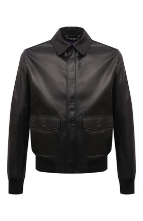 Мужской кожаный бомбер RALPH LAUREN черного цвета по цене 331500 руб., арт. 790841400 | Фото 1 Мужской кожаный бомбер RALPH LAUREN черного цвета, арт. 790841400 | Фото 1