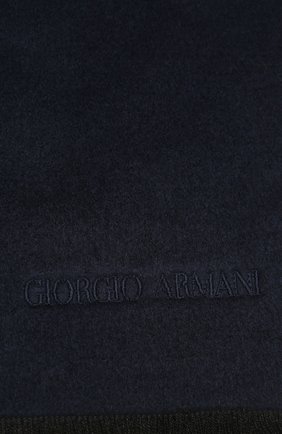 Мужской шелковый шарф GIORGIO ARMANI синего цвета по цене 43400 руб., арт. 745021/1A121 | Фото 2 Мужской шелковый шарф GIORGIO ARMANI синего цвета, арт. 745021/1A121 | Фото 2 (Материал: Текстиль, Шелк; Кросс-КТ: шелк)