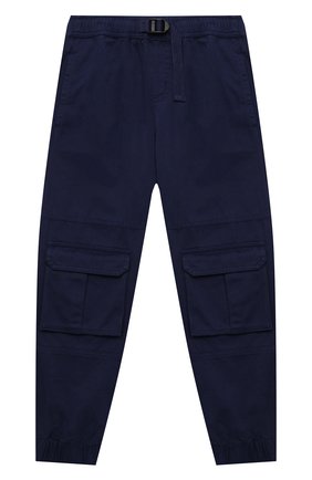 Детские хлопковые брюки STELLA MCCARTNEY темно-синего цвета по цене 6655 руб., арт. 603096/SQKE8 | Фото 1 Детские хлопковые брюки STELLA MCCARTNEY темно-синего цвета, арт. 603096/SQKE8 | Фото 1