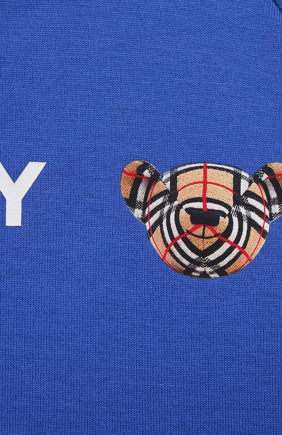 Детский хлопковая футболка BURBERRY синего цвета по цене 17650 руб., арт. 8042936 | Фото 3 Детский хлопковая футболка BURBERRY синего цвета, арт. 8042936 | Фото 3 (Рукава: Длинные; Материал внешний: Хлопок; Ростовка одежда: 12 мес | 80 см, 18 мес | 86 см, 24 мес | 92 см, 6 мес | 68 см)