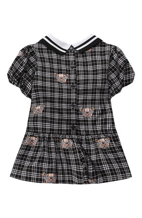Женский хлопковое платье BURBERRY черно-белого цвета по цене 29800 руб., арт. 8041011 | Фото 2 Женский хлопковое платье BURBERRY черно-белого цвета, арт. 8041011 | Фото 2