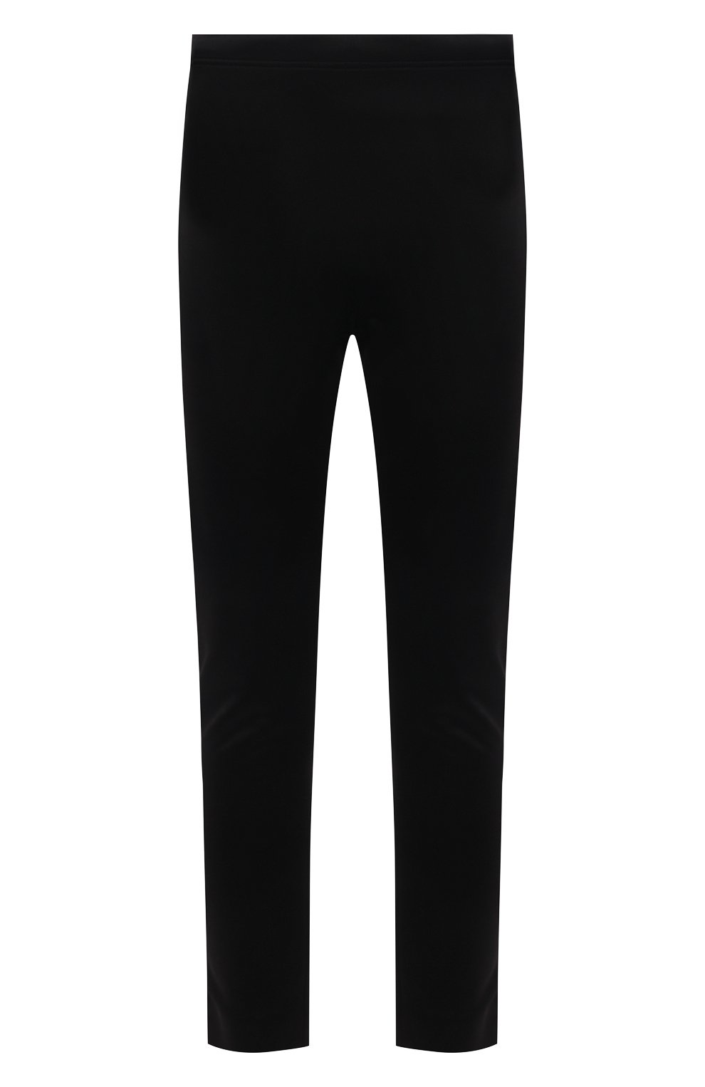 Мужские брюки из вискозы и хлопка ALEXANDER MCQUEEN черного цвета, арт. 656485/QRX52 | Фото 1 (Длина (брюки, джинсы): Стандартные; Случай: Повседневный; Материал внешний: Хлопок, Вискоза; Стили: Спорт-шик)