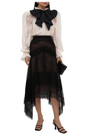 Женская юбка ZUHAIR MURAD черного цвета по цене 223000 руб., арт. SKS21035/LMIX009 | Фото 2 Женская юбка ZUHAIR MURAD черного цвета, арт. SKS21035/LMIX009 | Фото 2