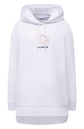 Женский хлопковое худи BURBERRY белого цвета по цене 61600 руб., арт. 8043226 | Фото 1 Женский хлопковое худи BURBERRY белого цвета, арт. 8043226 | Фото 1