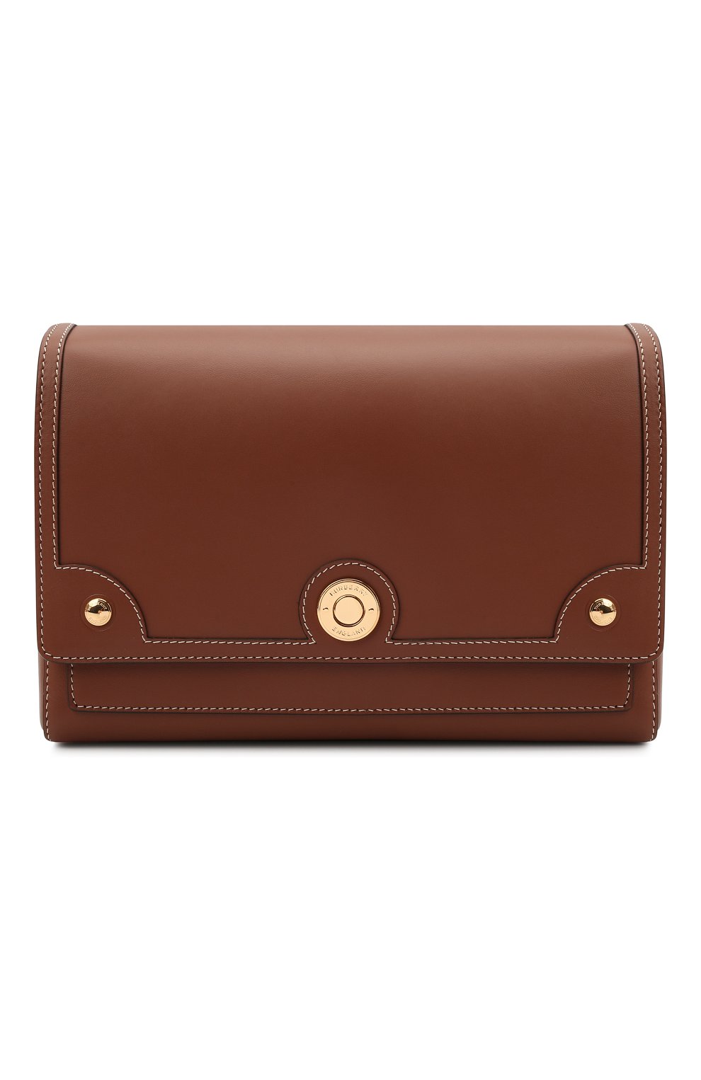 Женская сумка note medium BURBERRY коричневого цвета, арт. 8043055 | Фото 1 (Сумки-технические: Сумки через плечо; Размер: medium; Материал: Натуральная кожа)