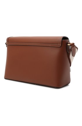 Женская сумка note medium BURBERRY коричневого цвета по цене 115000 руб., арт. 8043055 | Фото 3 Женская сумка note medium BURBERRY коричневого цвета, арт. 8043055 | Фото 3 (Сумки-технические: Сумки через плечо; Размер: medium; Материал: Натуральная кожа)