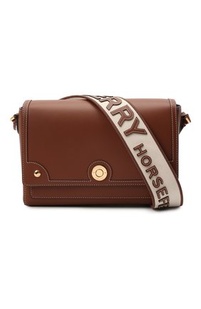 Женская сумка note medium BURBERRY коричневого цвета по цене 115000 руб., арт. 8043055 | Фото 5 Женская сумка note medium BURBERRY коричневого цвета, арт. 8043055 | Фото 5 (Сумки-технические: Сумки через плечо; Размер: medium; Материал: Натуральная кожа)