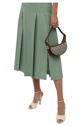 Женская сумка ophidia mini GUCCI коричневого цвета по цене 72400 руб., арт. 658551/96IWG | Фото 2 Женская сумка ophidia mini GUCCI коричневого цвета, арт. 658551/96IWG | Фото 2 (Материал: Экокожа, Текстиль; Сумки-технические: Сумки top-handle; Размер: mini)