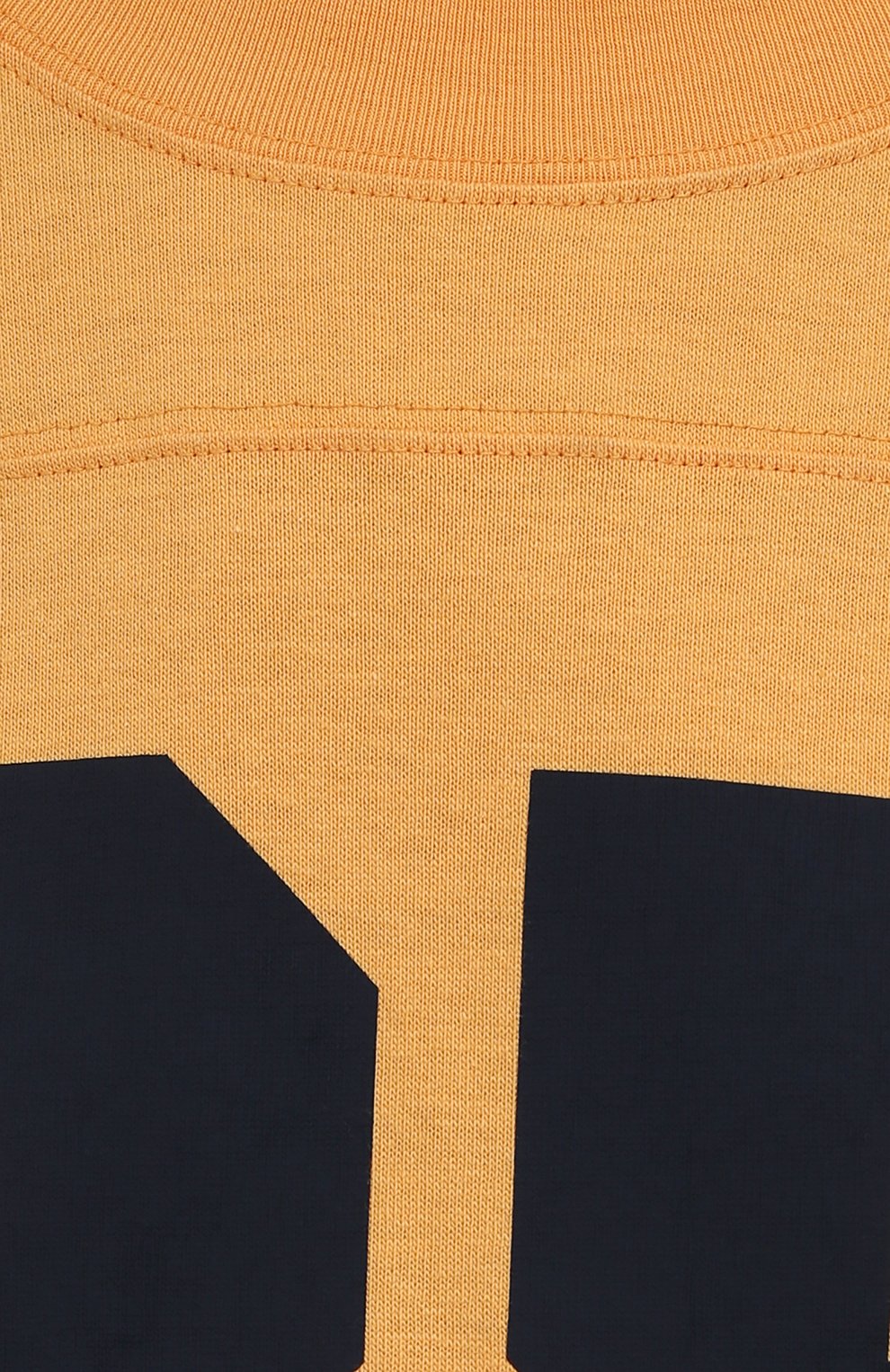 Женская хлопковая футболка GUCCI желтого цвета, арт. 660744/XJDKM | Фото 5 (Рукава: Короткие; Принт: С принтом; Длина (для топов): Удлиненные; Материал внешний: Хлопок; Стили: Спорт-шик; Женское Кросс-КТ: Футболка-одежда)