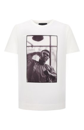 Мужская хлопковая футболка LIMITATO белого цвета по цене 16950 руб., арт. HIT/T-SHIRT | Фото 1 Мужская хлопковая футболка LIMITATO белого цвета, арт. HIT/T-SHIRT | Фото 1