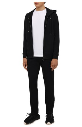Мужские хлопковые брюки LIMITATO черного цвета по цене 25050 руб., арт. TW0 T0NE/TRACK PANTS | Фото 2 Мужские хлопковые брюки LIMITATO черного цвета, арт. TW0 T0NE/TRACK PANTS | Фото 2
