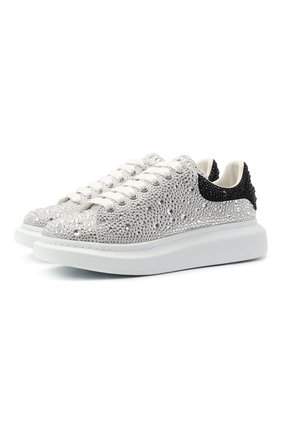 Мужские кожаные кеды ALEXANDER MCQUEEN белого цвета по цене 118000 руб., арт. 604223/WHCE4 | Фото 1 Мужские кожаные кеды ALEXANDER MCQUEEN белого цвета, арт. 604223/WHCE4 | Фото 1