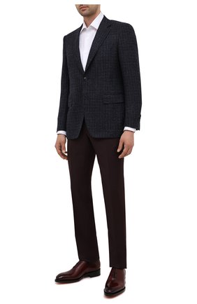 Мужские кожаные оксфорды SANTONI бордового цвета по цене 78050 руб., арт. MCCG16229MD3HVVDQ67 | Фото 2 Мужские кожаные оксфорды SANTONI бордового цвета, арт. MCCG16229MD3HVVDQ67 | Фото 2