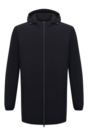 Мужская утепленная куртка HERNO синего цвета по цене 69200 руб., арт. PA008UR/12387S | Фото 1 Мужская утепленная куртка HERNO синего цвета, арт. PA008UR/12387S | Фото 1