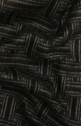 Мужской шарф из шелка и кашемира BRIONI темно-серого цвета по цене 43800 руб., арт. 031E00/01351 | Фото 2 Мужской шарф из шелка и кашемира BRIONI темно-серого цвета, арт. 031E00/01351 | Фото 2 (Материал: Шерсть, Кашемир, Текстиль, Шелк; Кросс-КТ: шелк, кашемир)