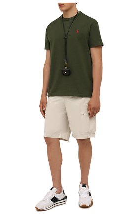 Мужские хлопковые шорты POLO RALPH LAUREN бежевого цвета по цене 11900 руб., арт. 710835030 | Фото 2 Мужские хлопковые шорты POLO RALPH LAUREN бежевого цвета, арт. 710835030 | Фото 2