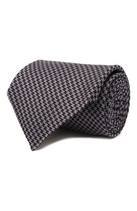Мужской галстук TOM FORD сиреневого цвета, арт. 2TF13/XTF | Фото 1 (Материал: Текстиль, Шелк, Синтетический материал; Принт: С принтом)