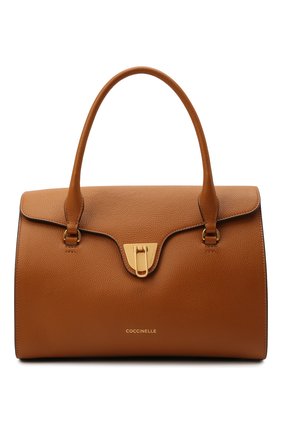 Женская сумка beat soft COCCINELLE коричневого цвета по цене 35150 руб., арт. E1 IF6 18 01 01 | Фото 1 Женская сумка beat soft COCCINELLE коричневого цвета, арт. E1 IF6 18 01 01 | Фото 1