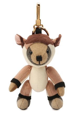 Женский брелок для ключей BURBERRY бежевого цвета по цене 30800 руб., арт. 8041882 | Фото 1 Женский брелок для ключей BURBERRY бежевого цвета, арт. 8041882 | Фото 1