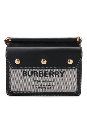 Женская сумка title small BURBERRY черного цвета по цене 91800 руб., арт. 8042852 | Фото 1 Женская сумка title small BURBERRY черного цвета, арт. 8042852 | Фото 1