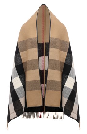 Женская шаль из шерсти и кашемира BURBERRY бежевого цвета по цене 100000 руб., арт. 8021949 | Фото 1 Женская шаль из шерсти и кашемира BURBERRY бежевого цвета, арт. 8021949 | Фото 1
