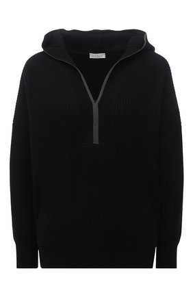 Женский кашемировое худи BRUNELLO CUCINELLI черного цвета по цене 292000 руб., арт. M12711409 | Фото 1 Женский кашемировое худи BRUNELLO CUCINELLI черного цвета, арт. M12711409 | Фото 1 (Материал внешний: Шерсть, Кашемир; Длина (для топов): Стандартные; Стили: Кэжуэл; Рукава: Длинные; Женское Кросс-КТ: Худи-одежда)