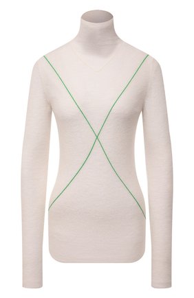 Женская водолазка BOTTEGA VENETA кремвого цвета по цене 79950 руб., арт. 665445/V0Z60 | Фото 1 Женская водолазка BOTTEGA VENETA кремвого цвета, арт. 665445/V0Z60 | Фото 1 (Длина (для топов): Стандартные; Материал внешний: Синтетический материал, Шерсть; Рукава: Длинные; Стили: Кэжуэл; Женское Кросс-КТ: Водолазка-одежда)