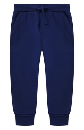 Детские хлопковые джоггеры DSQUARED2 синего цвета по цене 17600 руб., арт. DQ0300-D006K | Фото 1 Детские хлопковые джоггеры DSQUARED2 синего цвета, арт. DQ0300-D006K | Фото 1 (Материал внешний: Хлопок; Мальчики Кросс-КТ: Брюки-одежда, Джоггеры-одежда; Региональные ограничения белый список (Axapta Mercury): RU; Ростовка одежда: 10 - 11 лет | 140 - 146см, 12 лет | 152 см, 13 - 15 лет | 158 см, 16 лет | 164 см, 4 года | 104 см, 6 лет | 116 см, 8 лет | 128 см)