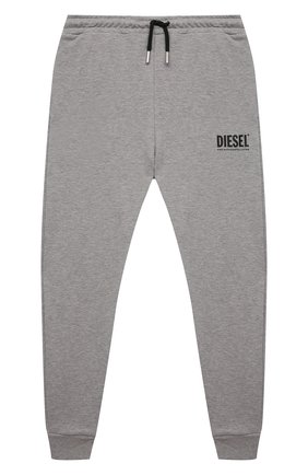 Детские хлопковые джоггеры DIESEL серого цвета по цене 9575 руб., арт. 00J4X8-0IAJH | Фото 1 Детские хлопковые джоггеры DIESEL серого цвета, арт. 00J4X8-0IAJH | Фото 1 (Материал внешний: Хлопок; Мальчики Кросс-КТ: Брюки-одежда, Джоггеры-одежда; Региональные ограничения белый список (Axapta Mercury): RU; Ростовка одежда: 10 - 11 лет | 140 - 146см, 12 лет | 152 см, 13 - 15 лет | 158 см, 16 лет | 164 см, 6 лет | 116 см, 8 лет | 128 см)