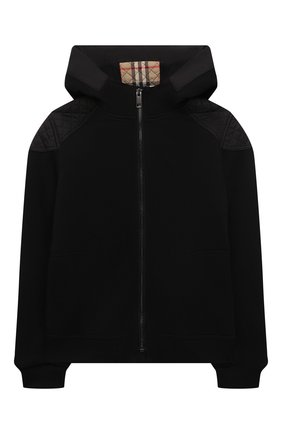 Детский хлопковая толстовка BURBERRY черного цвета по цене 26600 руб., арт. 8040849 | Фото 1 Детский хлопковая толстовка BURBERRY черного цвета, арт. 8040849 | Фото 1