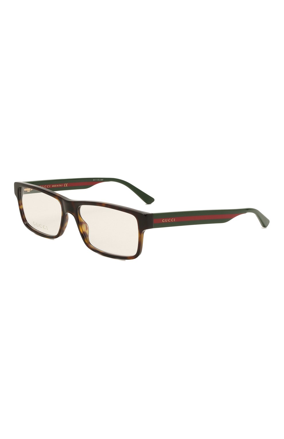 Мужские оправа GUCCI коричневого цвета, арт. GG0752 002 | Фото 1 (Тип очков: Оправа; Очки форма: Прямоугольные; Оптика Гендер: оптика-мужское)