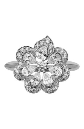 Женские кольцо CHOPARD бесцветного цвета по цене 1209600 руб., арт. 828347-1010 | Фото 2 Женские кольцо CHOPARD бесцветного цвета, арт. 828347-1010 | Фото 2 (Материал сплава: Белое золото)