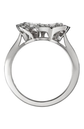Женские кольцо CHOPARD бесцветного цвета, арт. 828347-1010 | Фото 3 (Материал сплава: Белое золото)