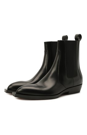 Мужские кожаные казаки chisel BOTTEGA VENETA черного цвета по цене 94750 руб., арт. 667085/V10T0 | Фото 1 Мужские кожаные казаки chisel BOTTEGA VENETA черного цвета, арт. 667085/V10T0 | Фото 1